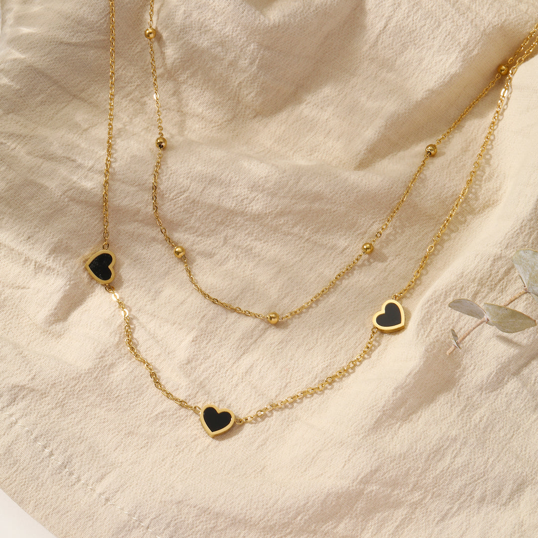 Love in Layers Golden Necklace - Salty Accessories