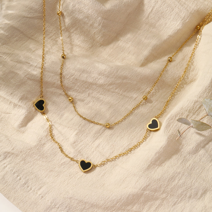 Love in Layers Golden Necklace - Salty Accessories