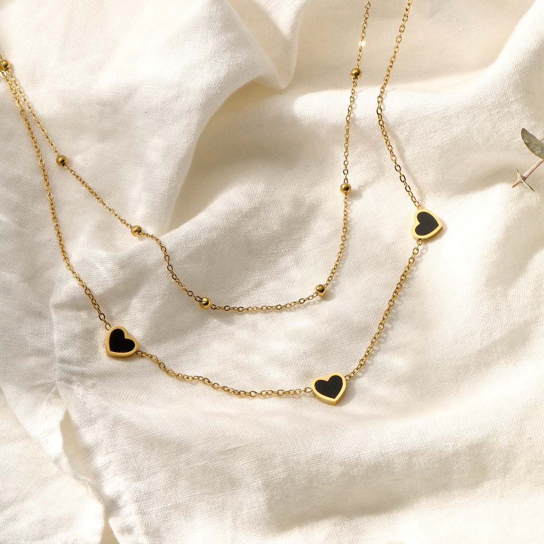 Love in Layers Golden Necklace - Salty Accessories