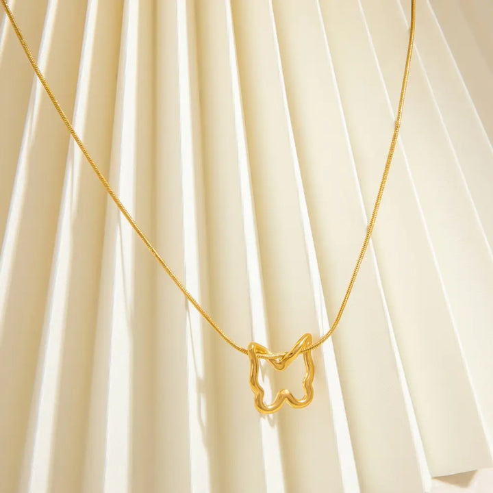 Papillon Golden Necklace