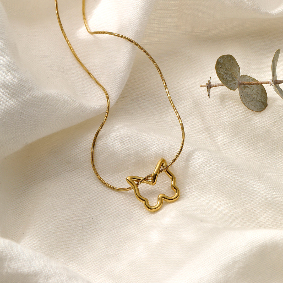 Papillon Golden Necklace