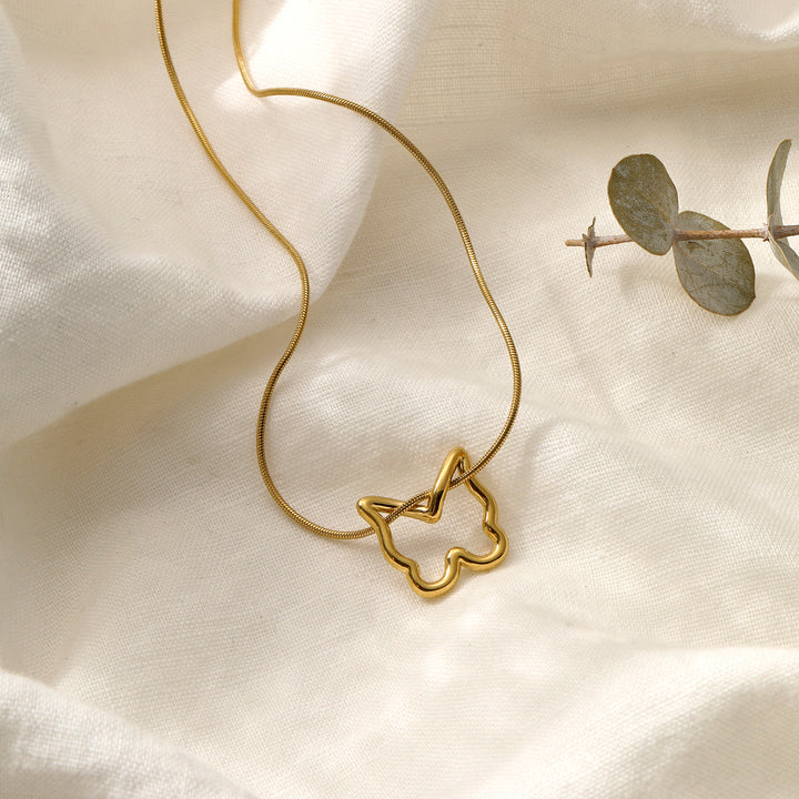 Papillon Golden Necklace