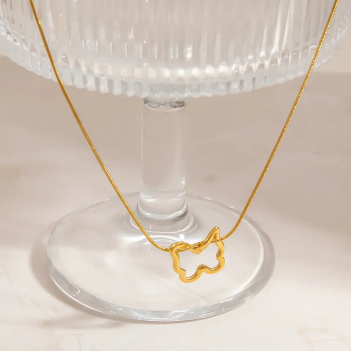 Papillon Golden Necklace