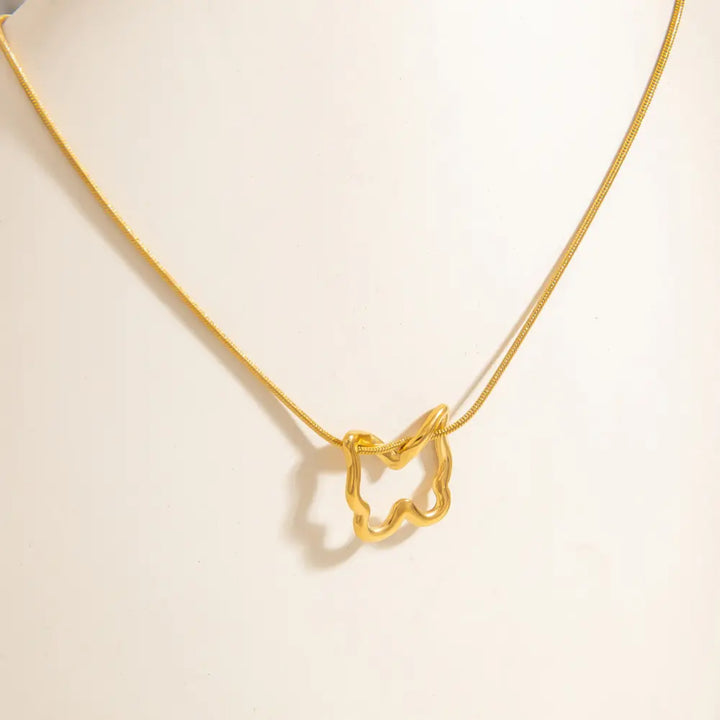 Papillon Golden Necklace
