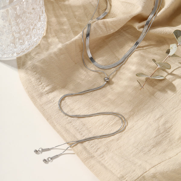 Levitate Silver Necklace