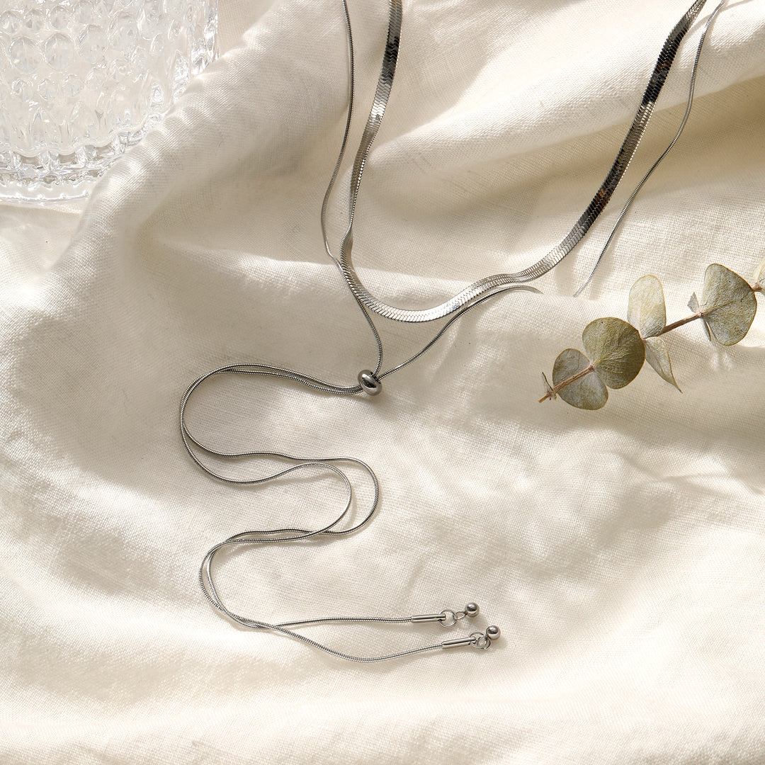 Levitate Silver Necklace