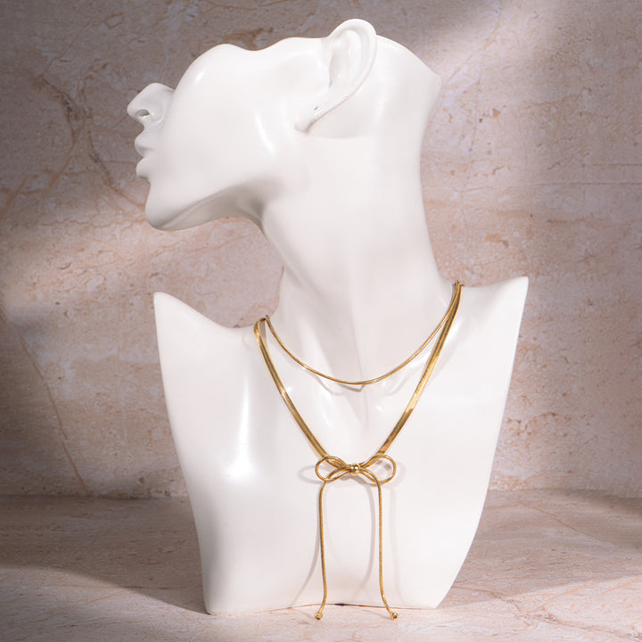 Frostbow Golden Necklace