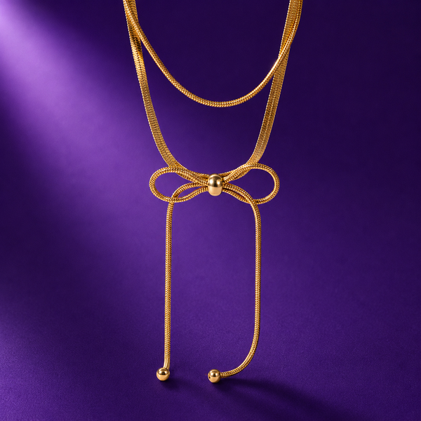 Frostbow Golden Necklace