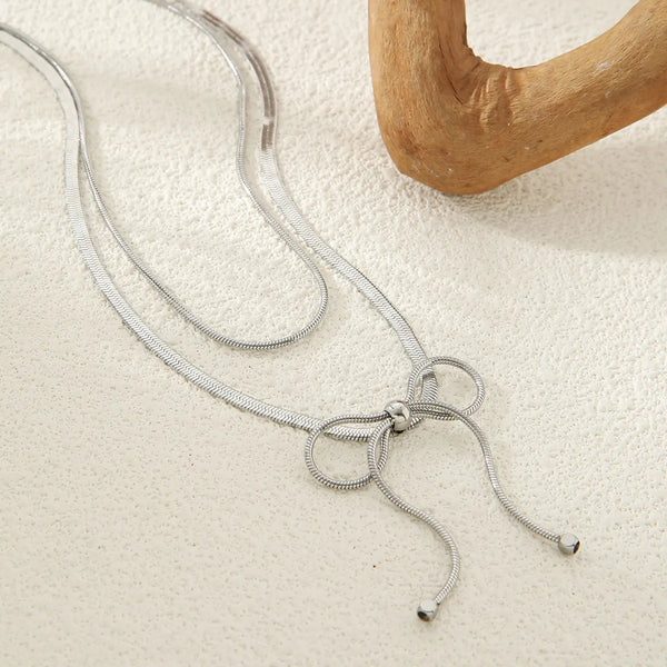 Frostbow Silver Necklace