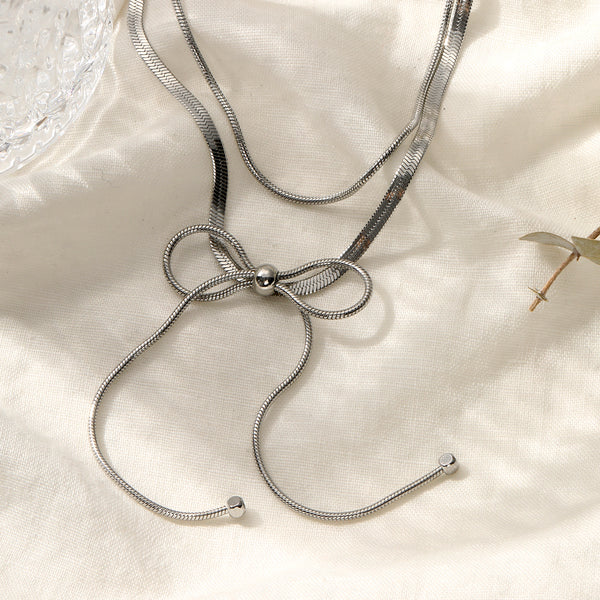 Frostbow Silver Necklace