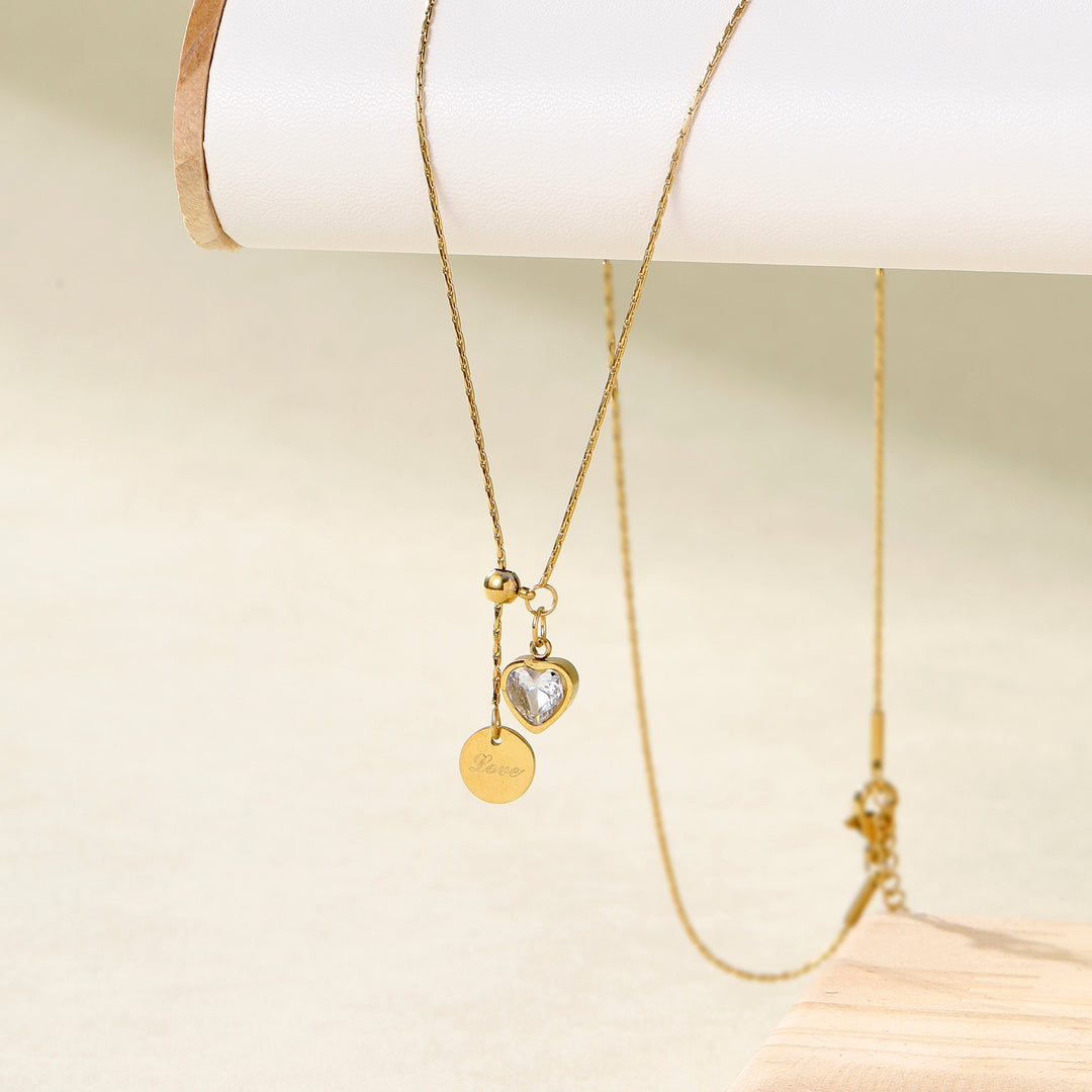 Dilruba Golden Necklace