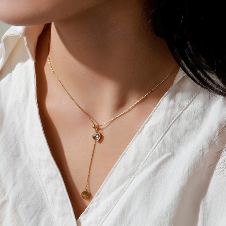 Dilruba Golden Necklace