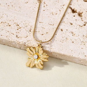 Chameli Golden Necklace - Salty Accessories