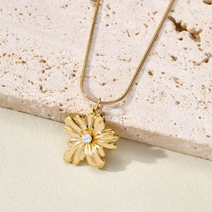 Chameli Golden Necklace