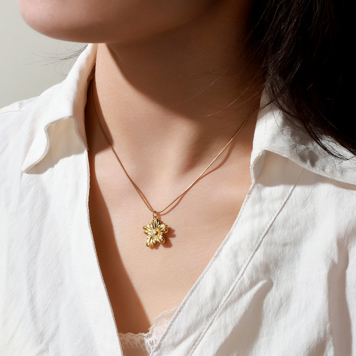 Chameli Golden Necklace