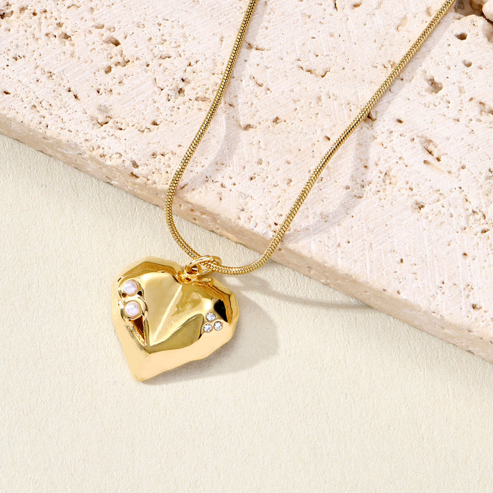 Ishq Golden Necklace