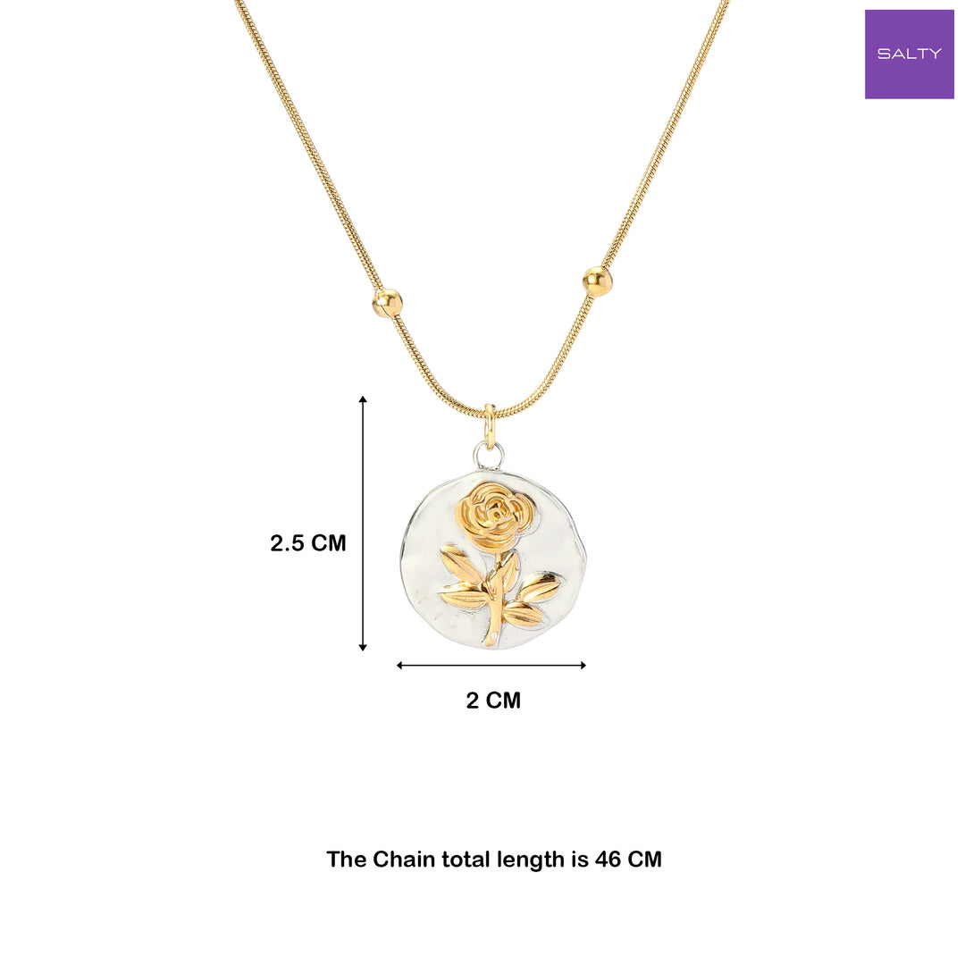 Gulaabo Gold Necklace