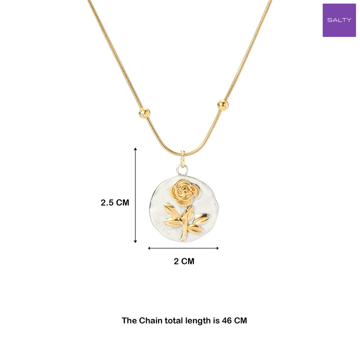 Gulaabo Gold Necklace
