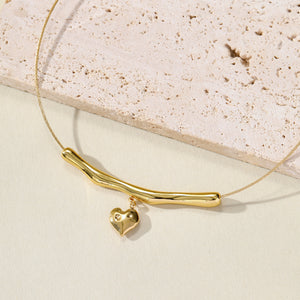 Étoile Heart Necklet