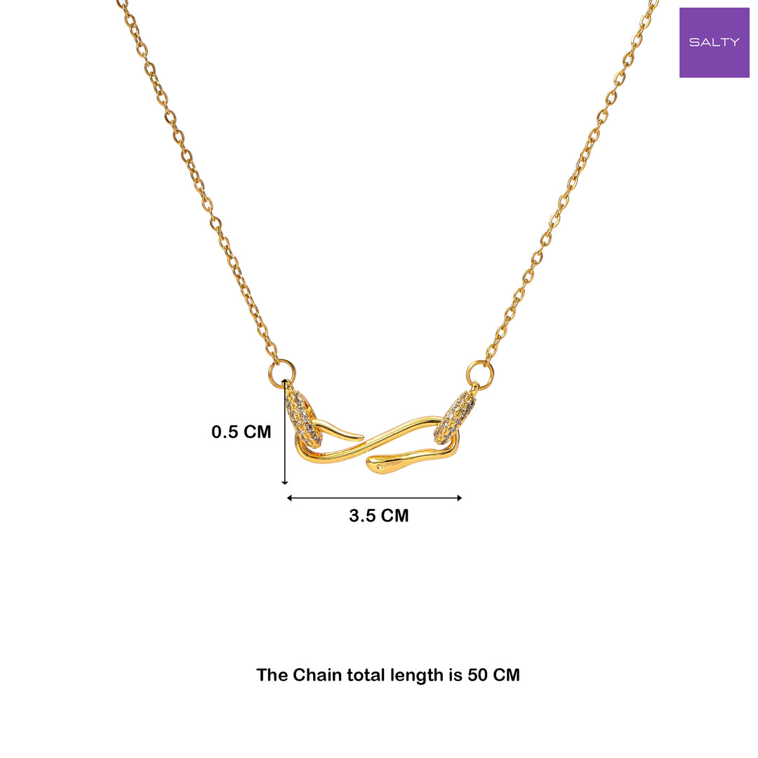 Knottica Golden Necklace