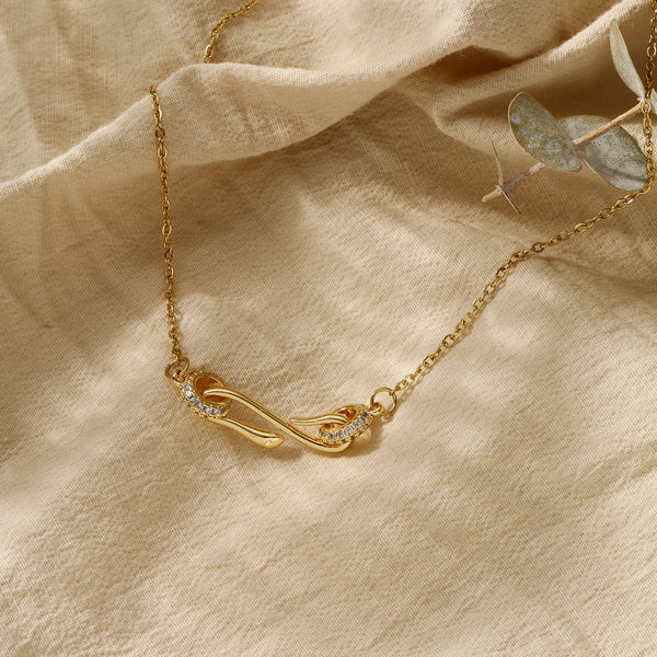 Knottica Golden Necklace
