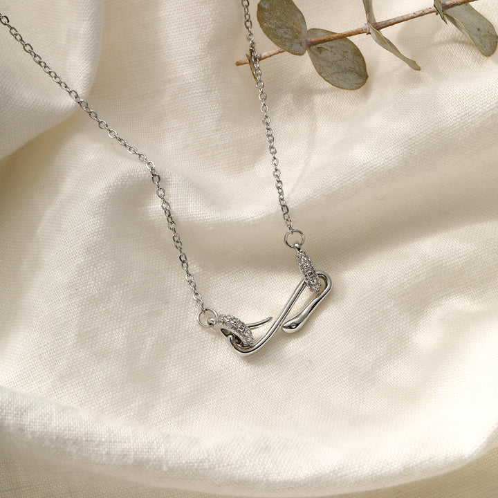 Knottica Silver Necklace