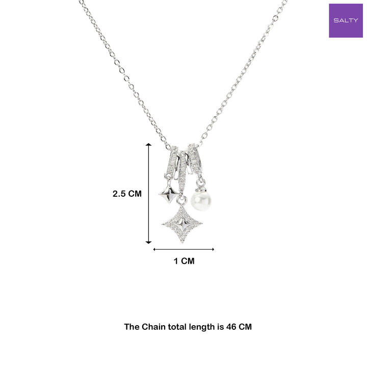 Lumina Silver Necklace