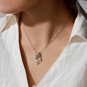 Lumina Silver Necklace - Salty Accessories