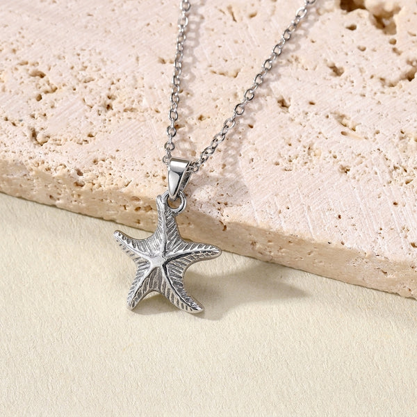 Star of the Sea Silver Necklace