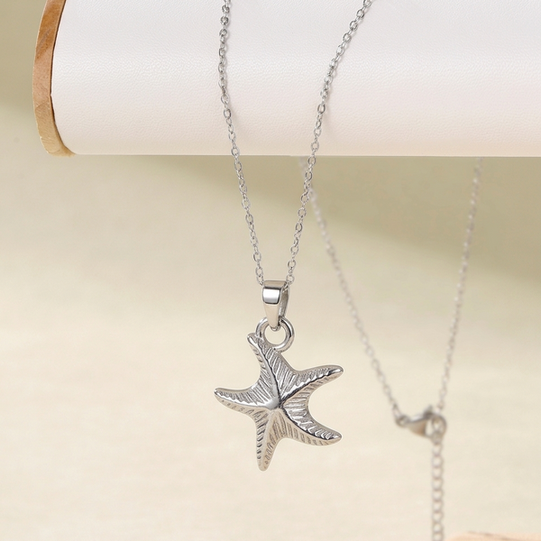 Star of the Sea Silver Necklace