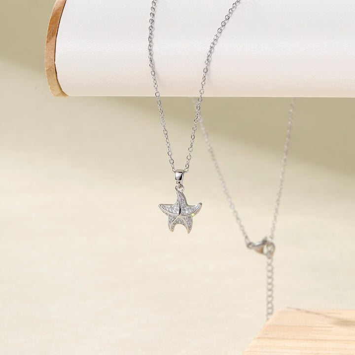 Star of the Sea Silver Necklace