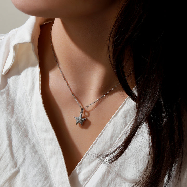Star of the Sea Silver Necklace