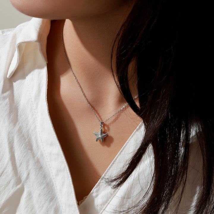 Star of the Sea Silver Necklace
