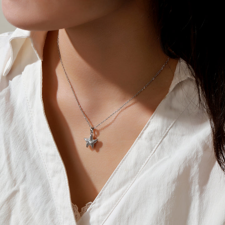 Star of the Sea Silver Necklace