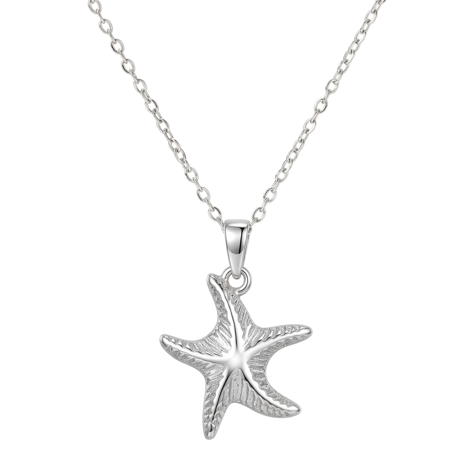 Star of the Sea Silver Necklace