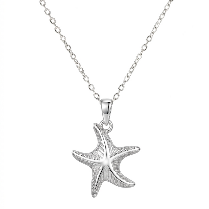 Star of the Sea Silver Necklace