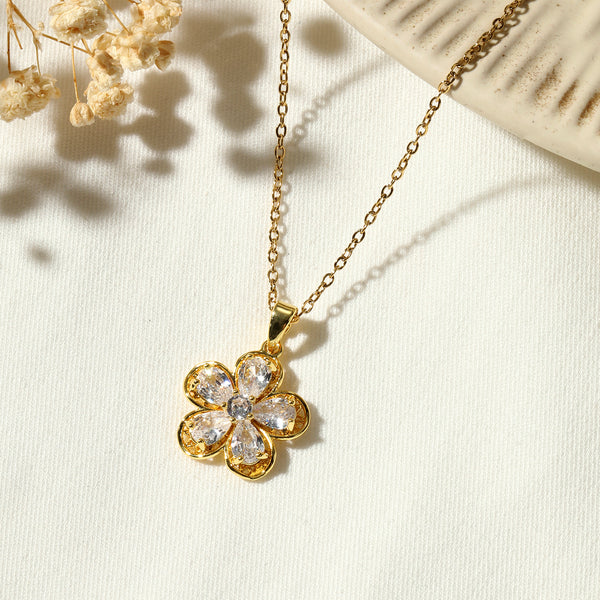 Posies Crystal Necklace