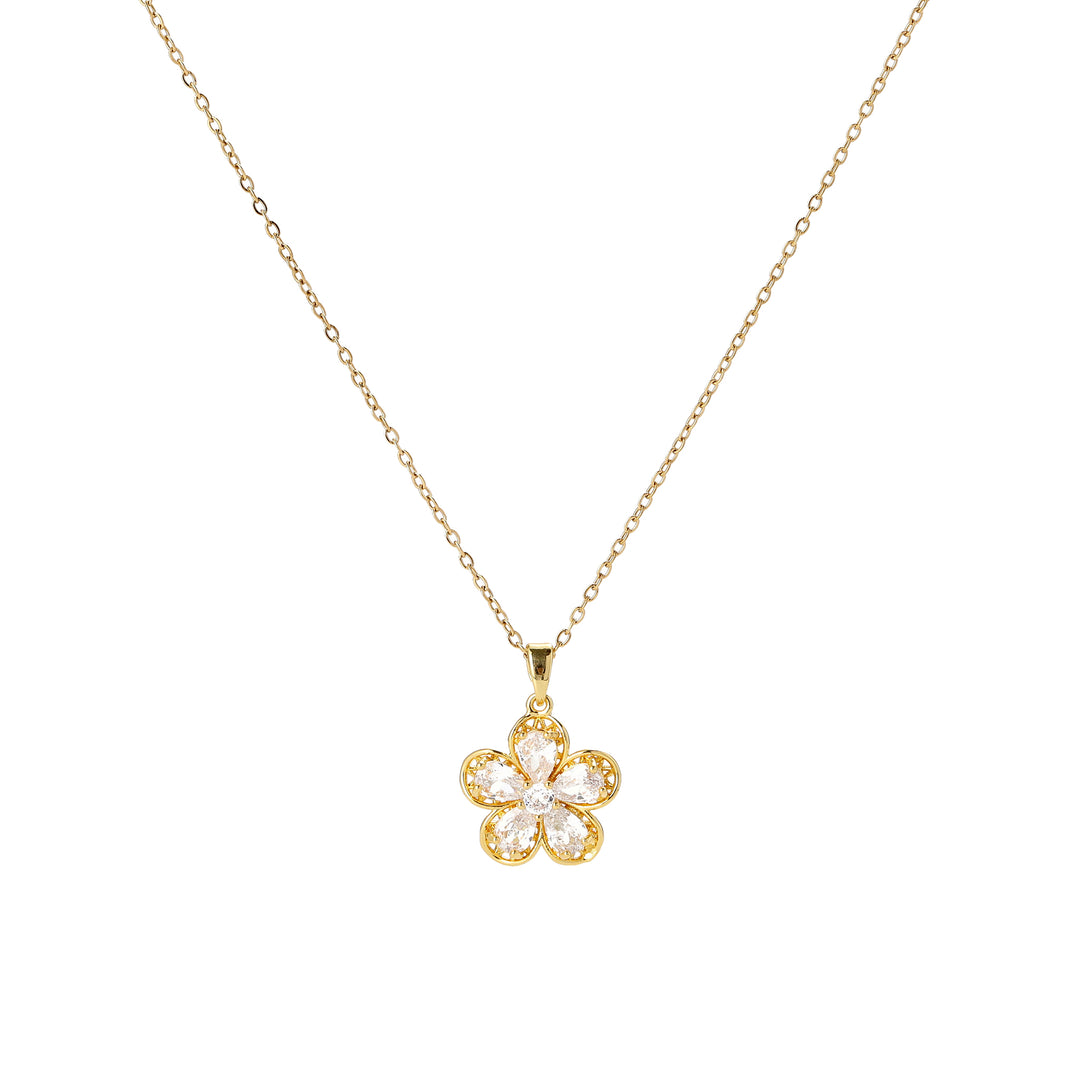 Posies Crystal Necklace