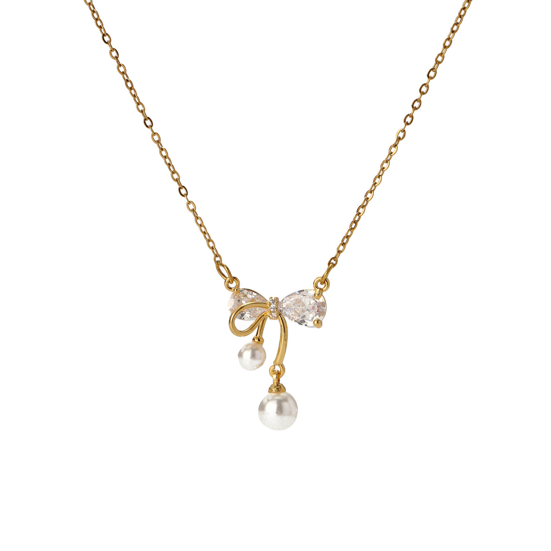 Solace Crystal & Pearl Pendant