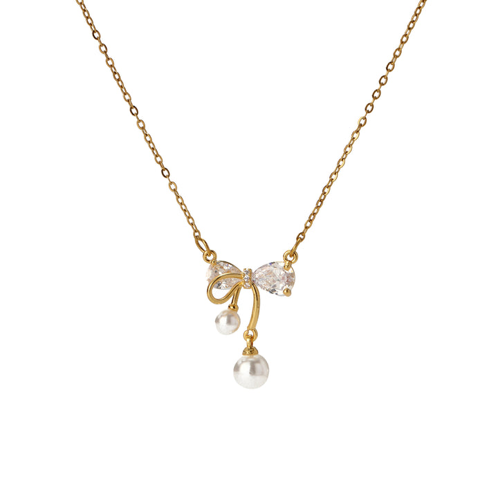 Solace Crystal & Pearl Pendant