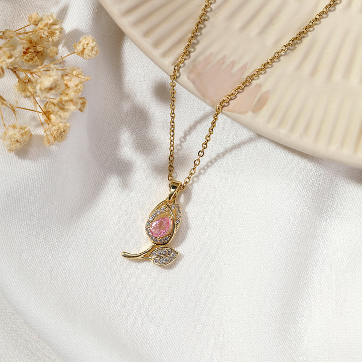 Rosy Dew Necklace