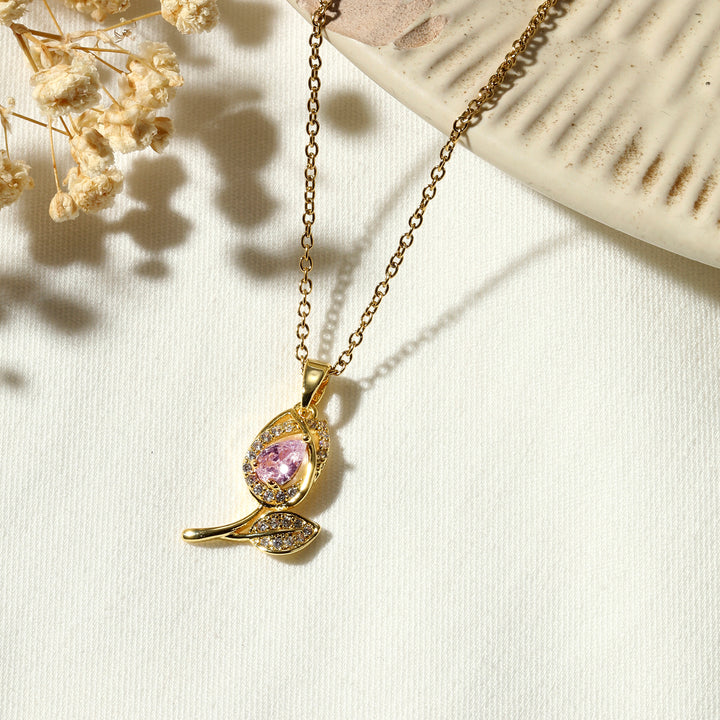 Rosy Dew Necklace