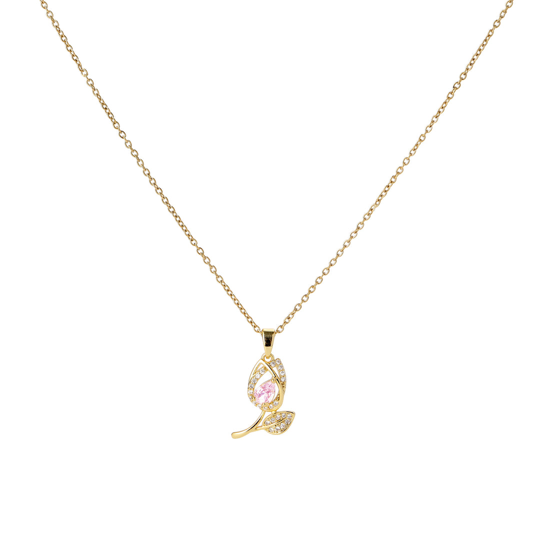 Rosy Dew Necklace