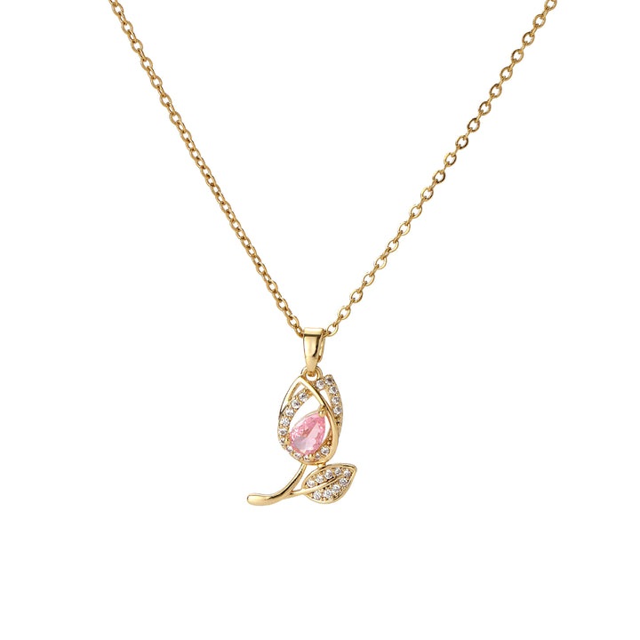 Rosy Dew Necklace