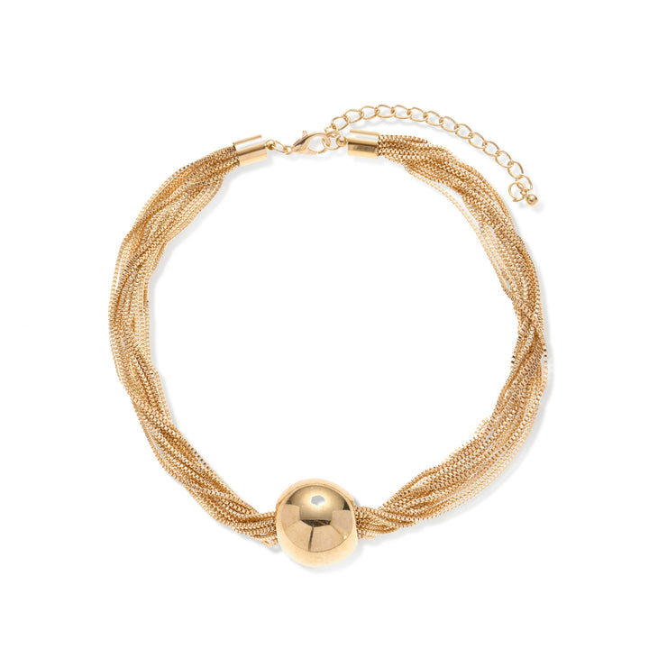 Multi-Chain Statement Ball Necklace - Salty Accessories