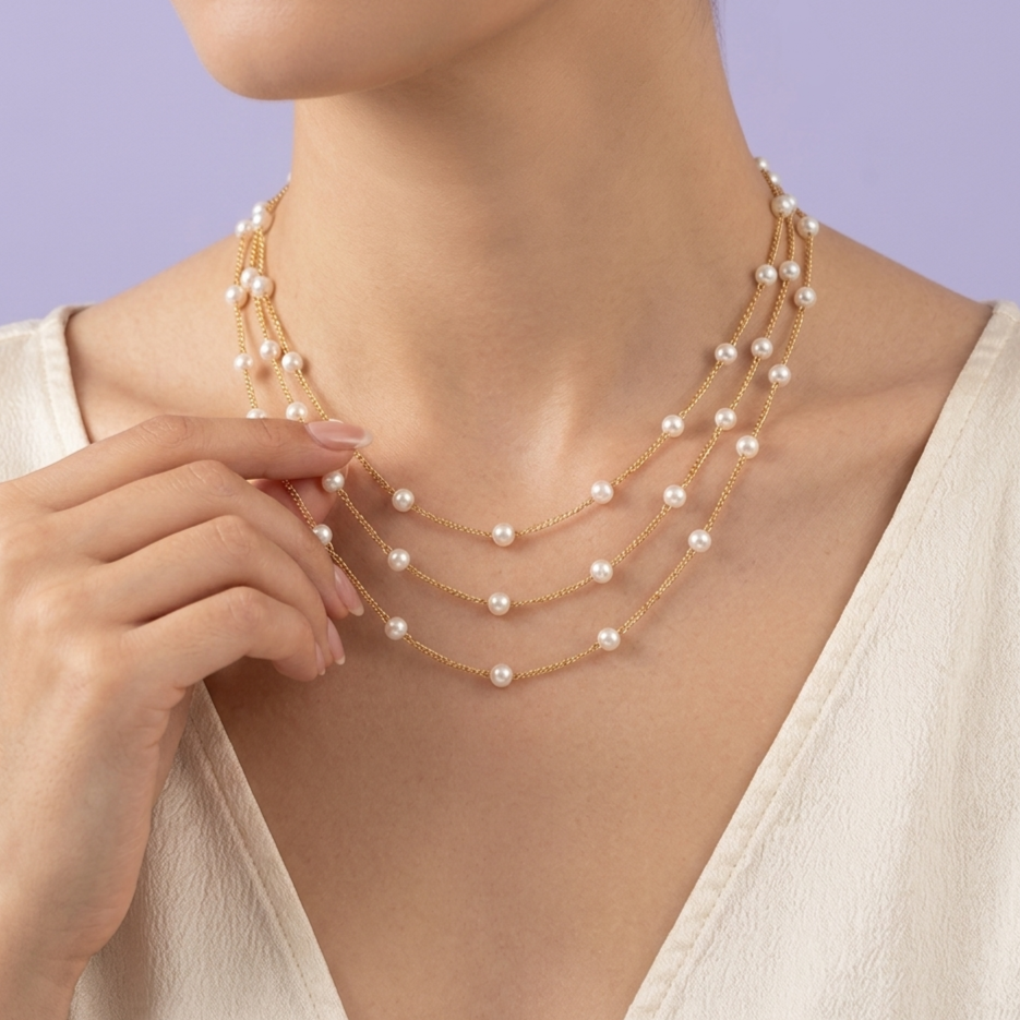 Minimal Drift Layered Necklace