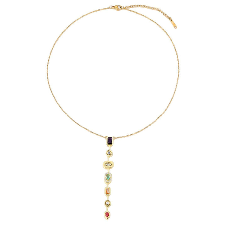 Aurora Relic Gem Necklace