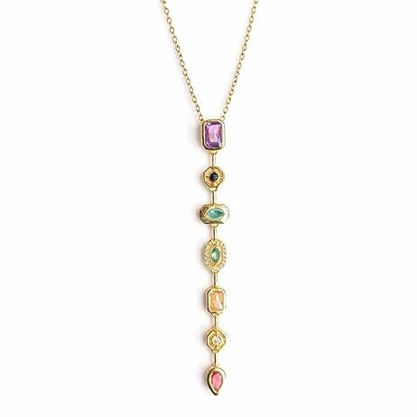 Aurora Relic Gem Necklace