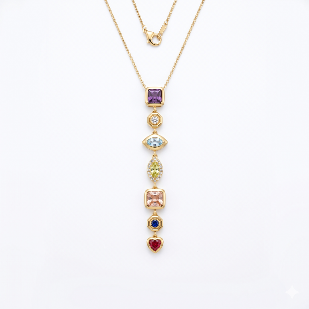 Aurora Love Gem Necklace