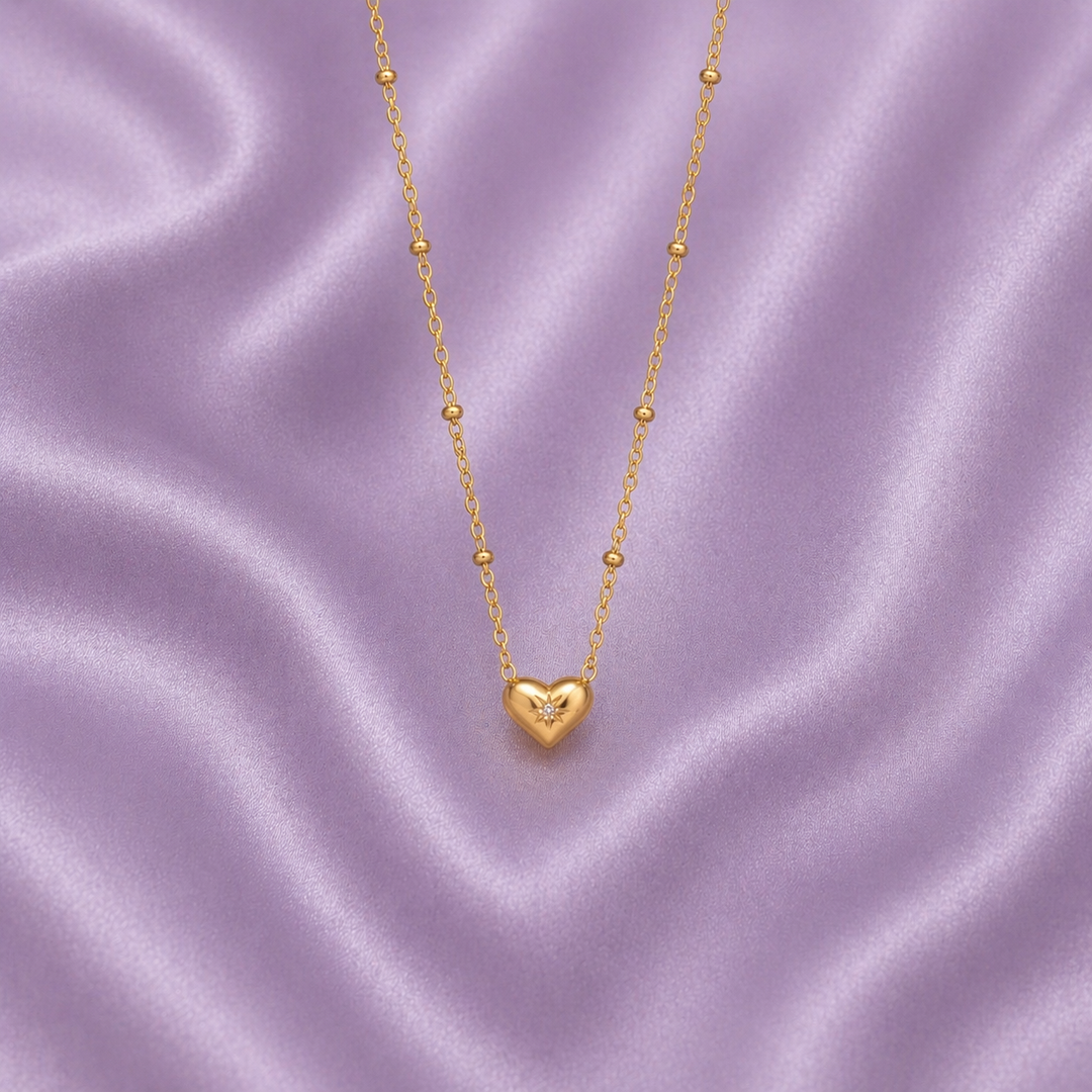 Starlit Heart Necklace
